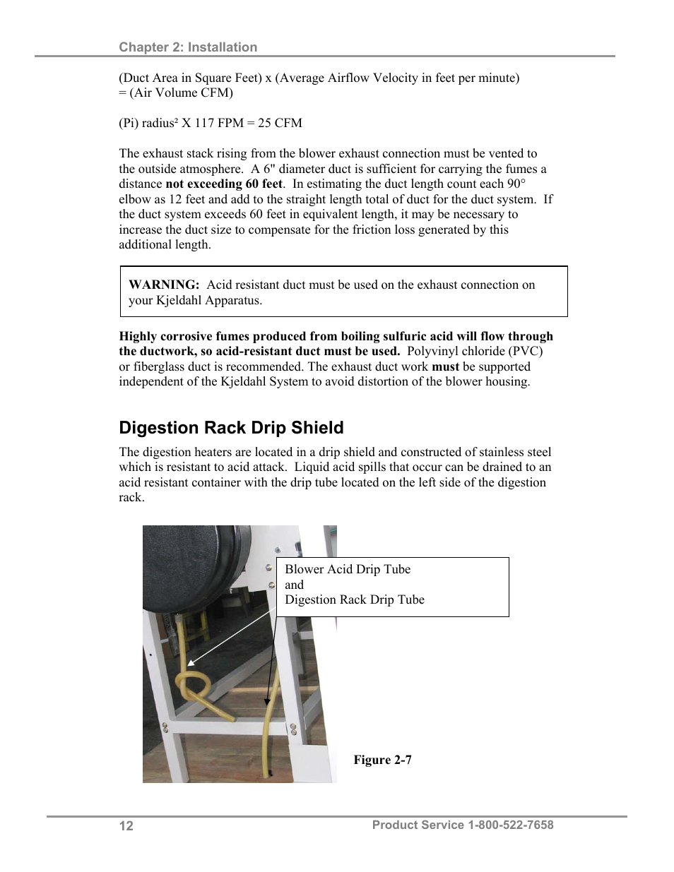 Digestion rack drip shield | Labconco Open Combination (Macro) Kjeldahl Systems 21237 Series User Manual | Page 15 / 27