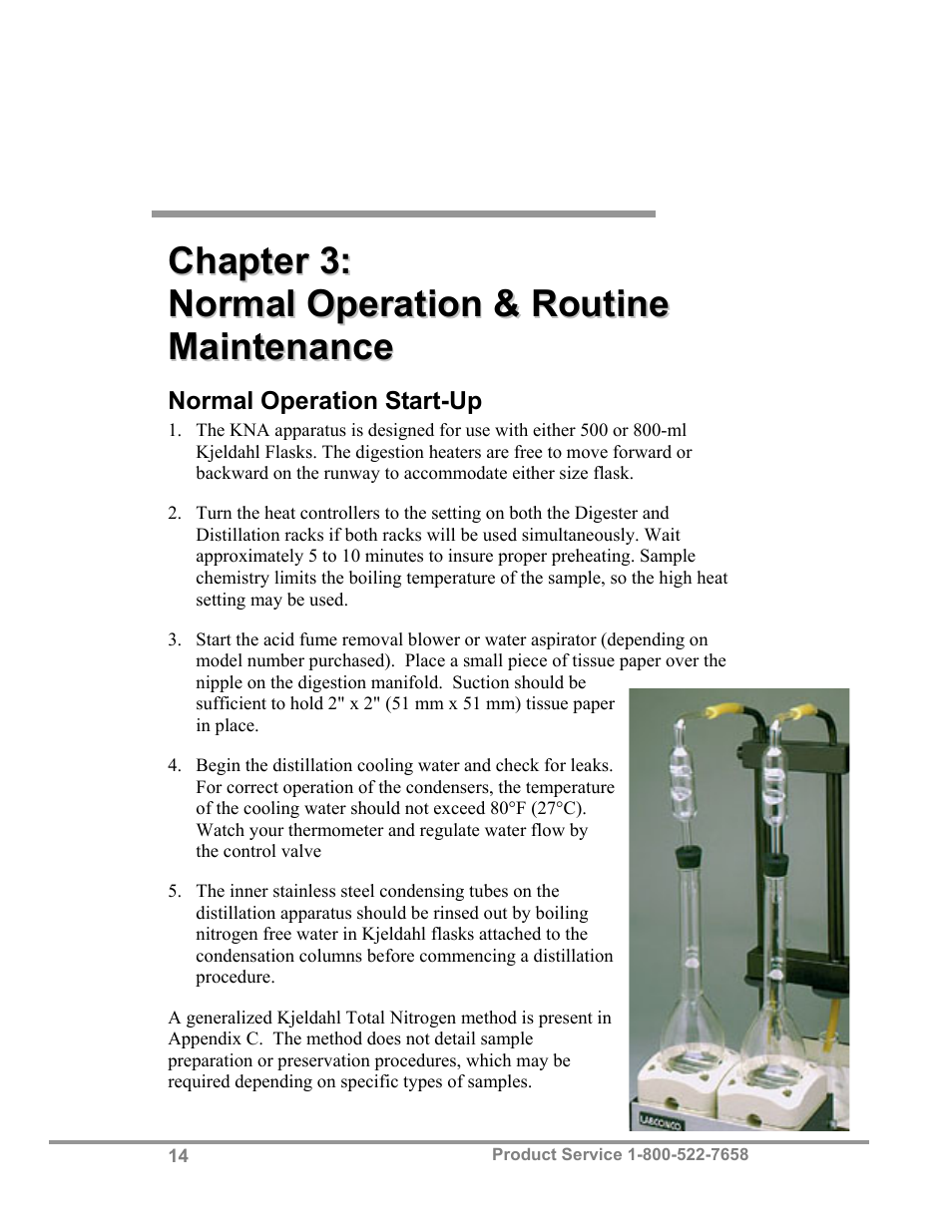 Labconco Open Combination (Macro) Kjeldahl Systems 21237 Series User Manual | Page 17 / 27