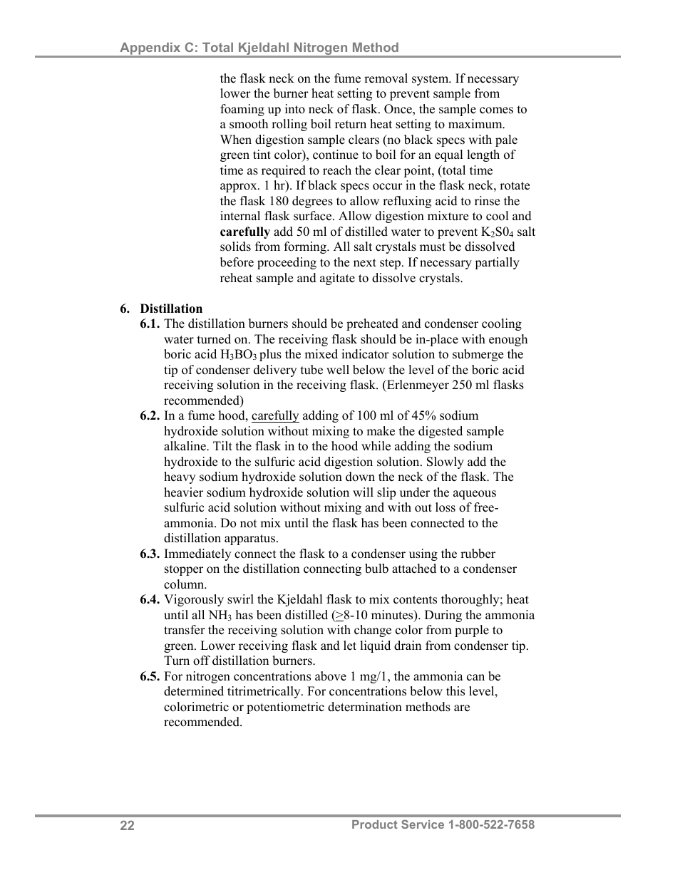 Labconco Open Combination (Macro) Kjeldahl Systems 21237 Series User Manual | Page 25 / 27