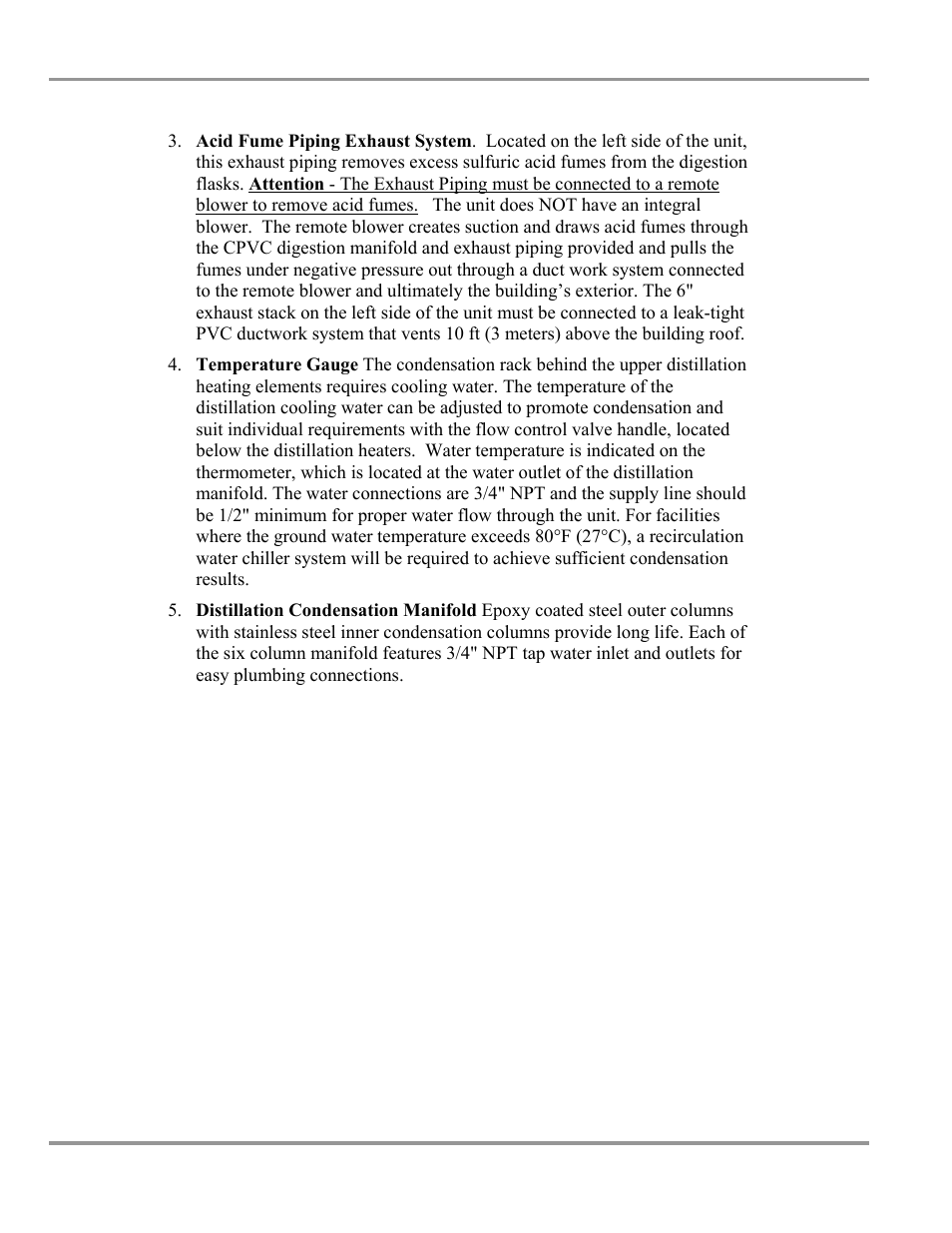 Labconco Open Combination (Macro) Kjeldahl Systems 2123Series User Manual | Page 8 / 25