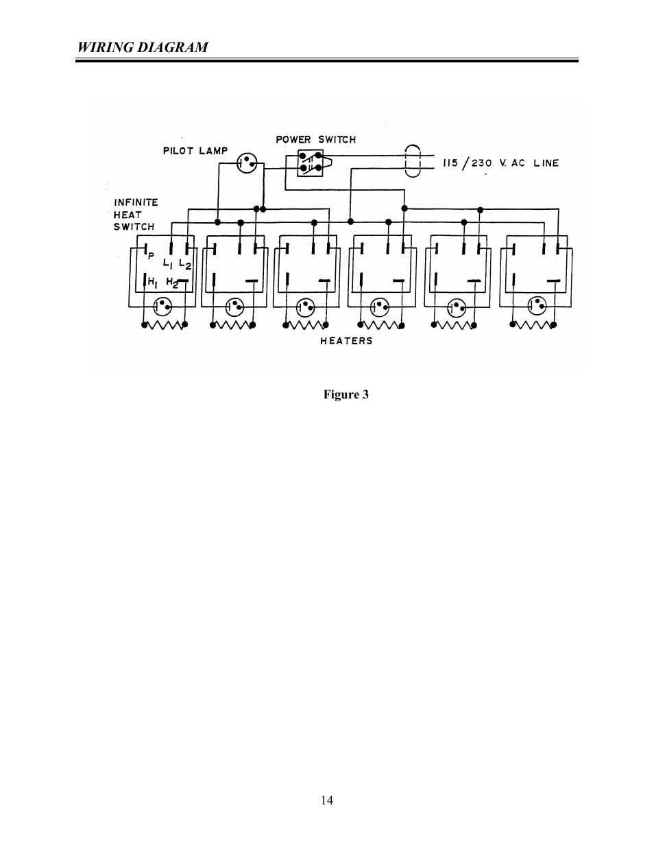 Wiring diagram | Labconco Crude Fiber Digestion Apparatus 30002 User Manual | Page 13 / 16