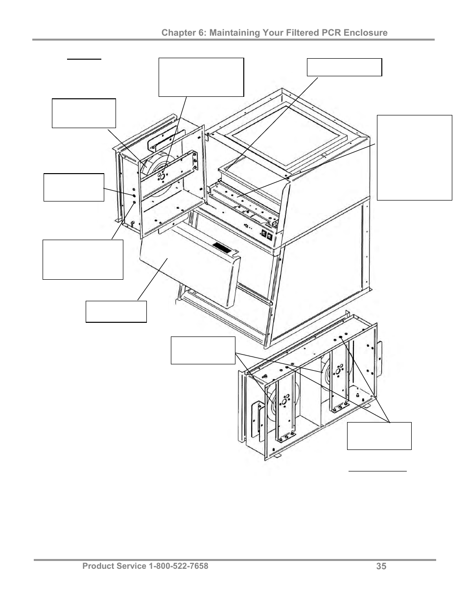 Labconco Purifier Filtered PCR Enclosures 3970425 User Manual | Page 39 / 55