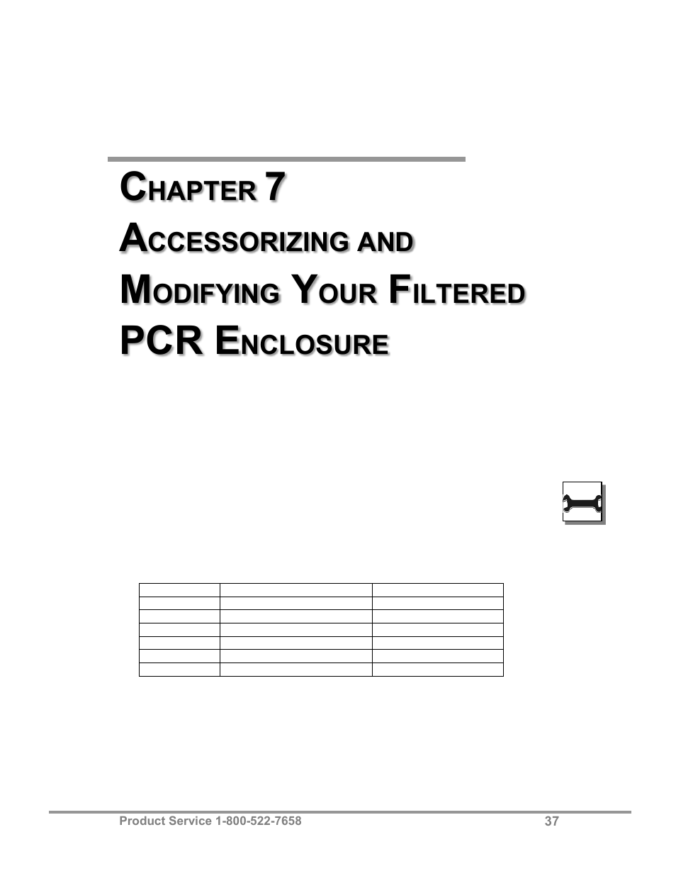 Pcr e, Hapter, Ccessorizing and | Odifying, Iltered, Nclosure | Labconco Purifier Filtered PCR Enclosures 3970425 User Manual | Page 41 / 55