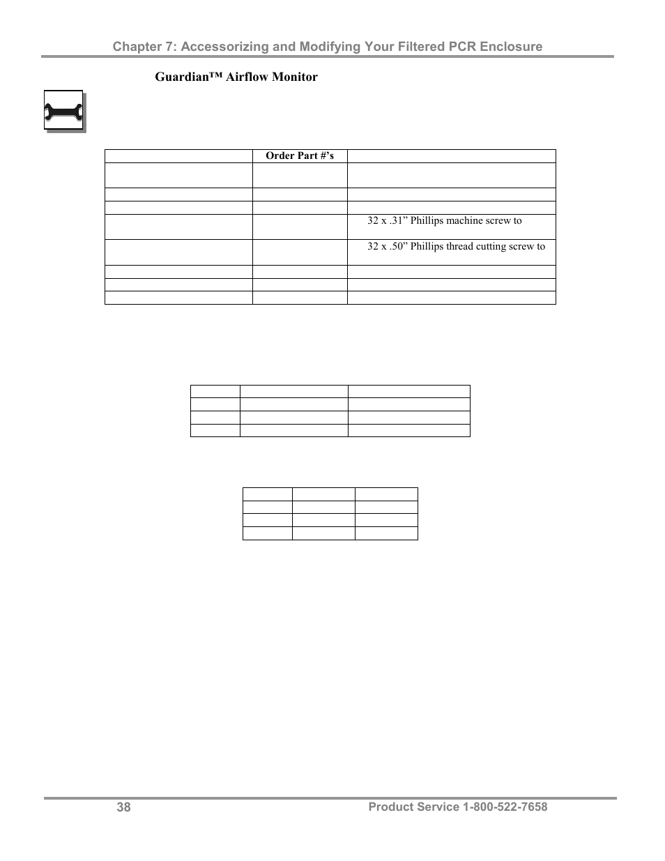 Labconco Purifier Filtered PCR Enclosures 3970425 User Manual | Page 42 / 55