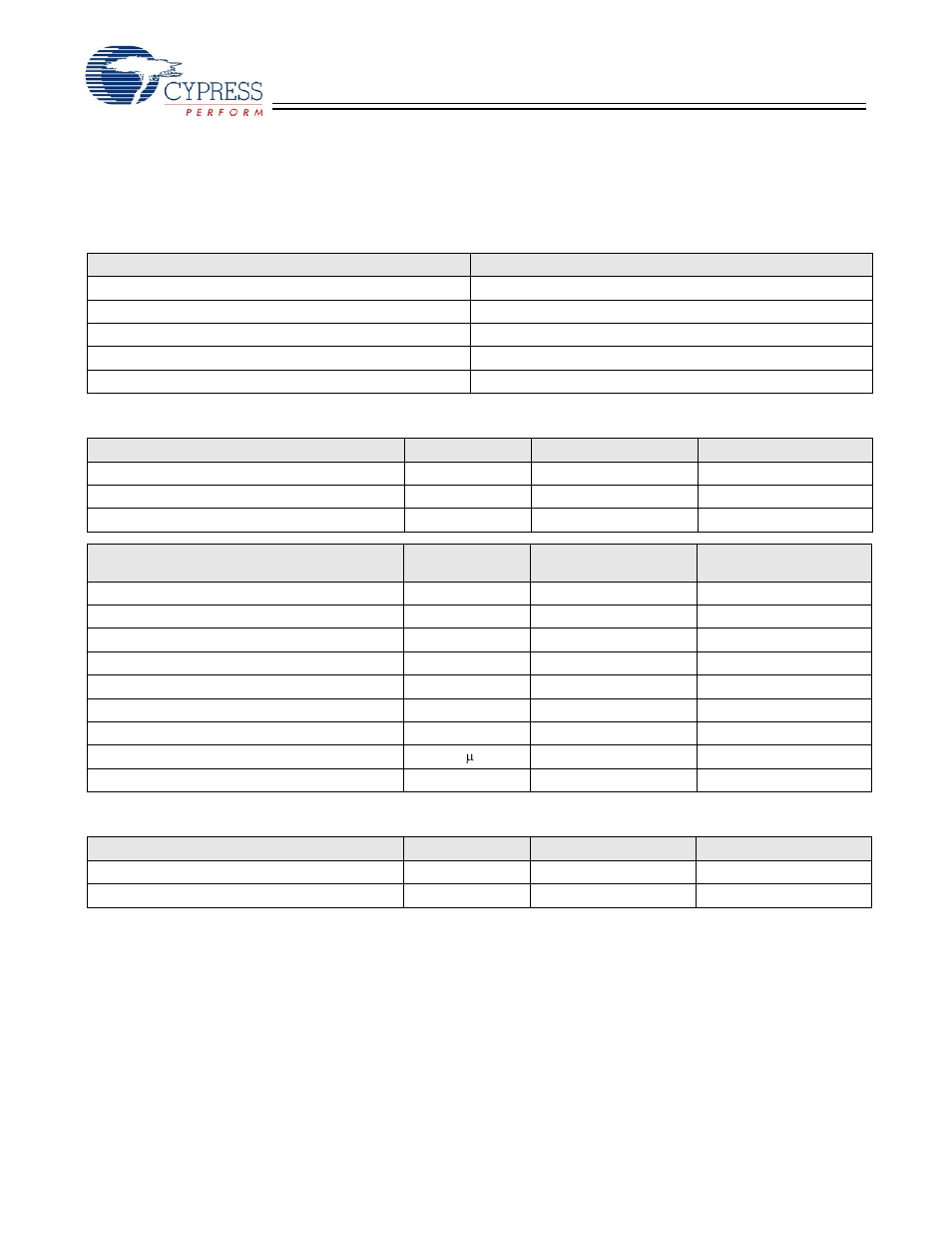 Electrical specifications, Absolute maximum ratings, Recommended operating condition | External clock input characteristics (x1), Sl811hs | Cypress SL811HS User Manual | Page 24 / 32