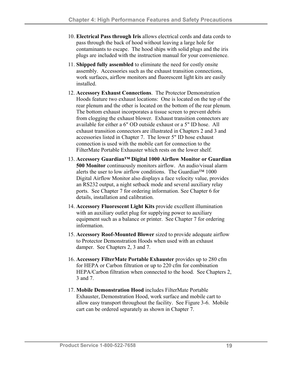 Labconco Protector Demonstration Hoods 3945021 User Manual | Page 23 / 60