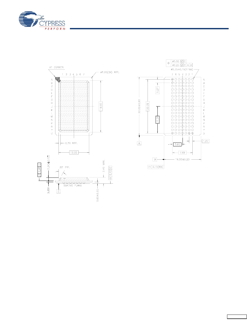 Cypress CY7C1347G User Manual | Page 19 / 22