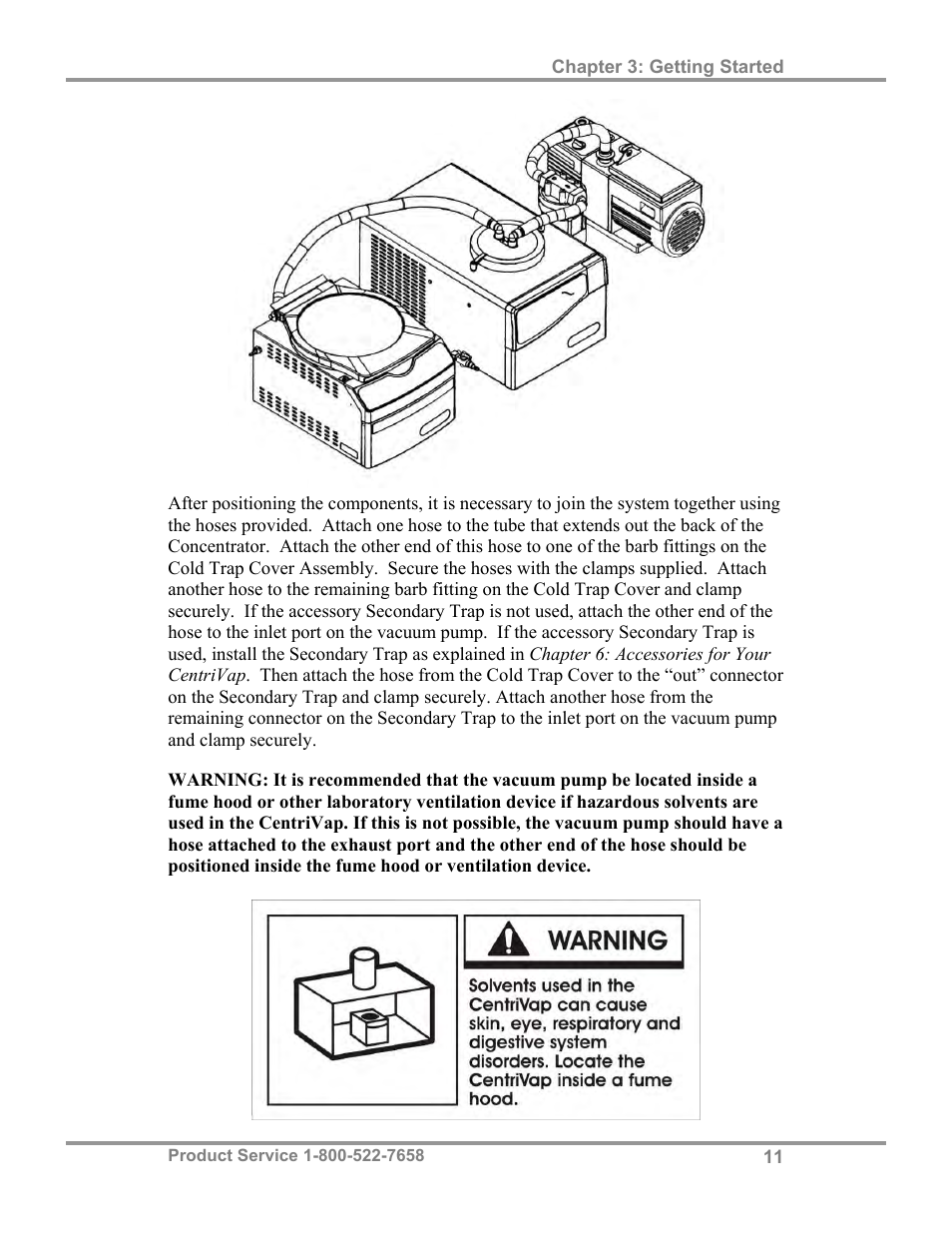 Labconco CentriVap Centrifugal Concentrators and Cold Traps 74750 Series User Manual | Page 15 / 53
