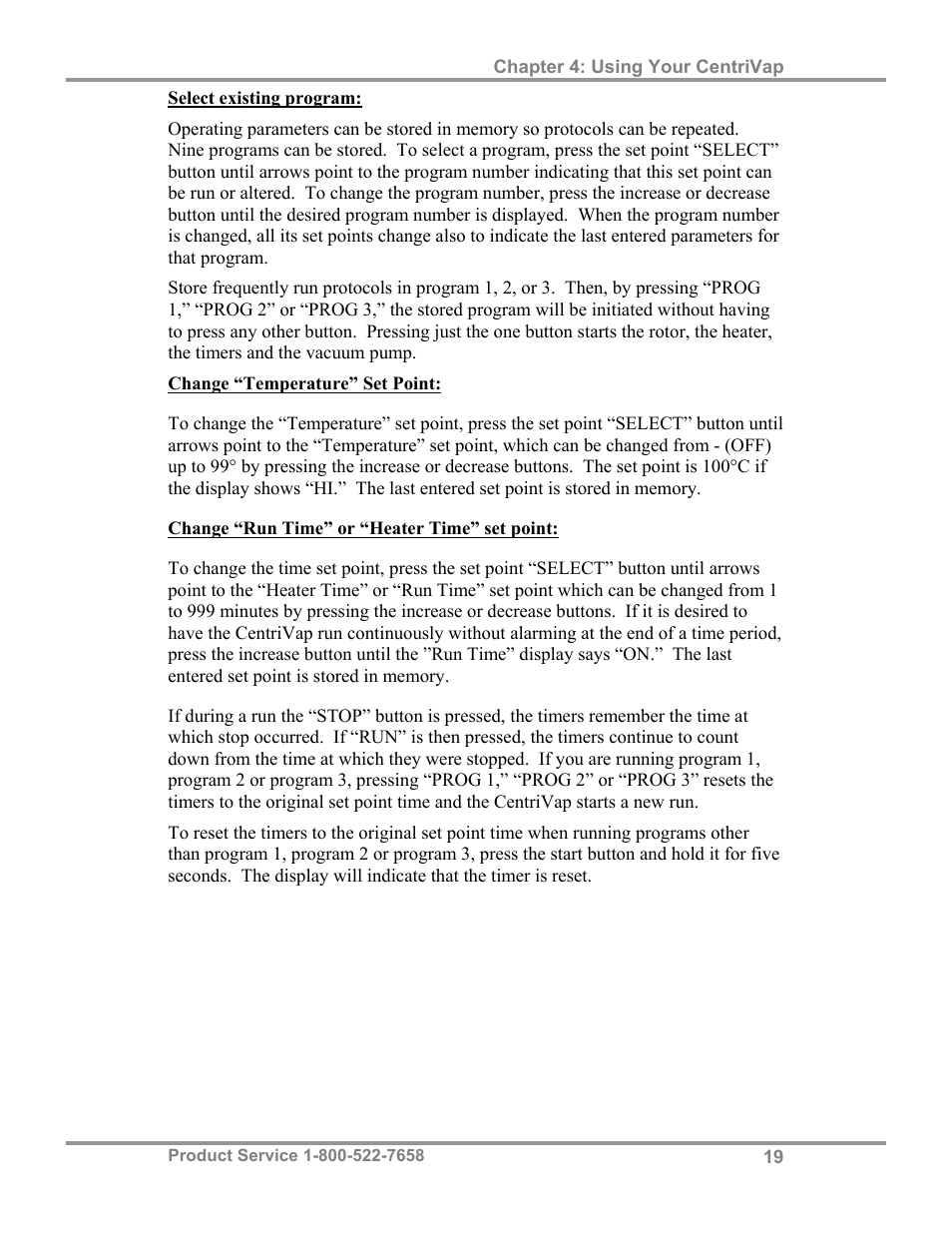Labconco CentriVap Centrifugal Concentrators and Cold Traps 74750 Series User Manual | Page 23 / 53