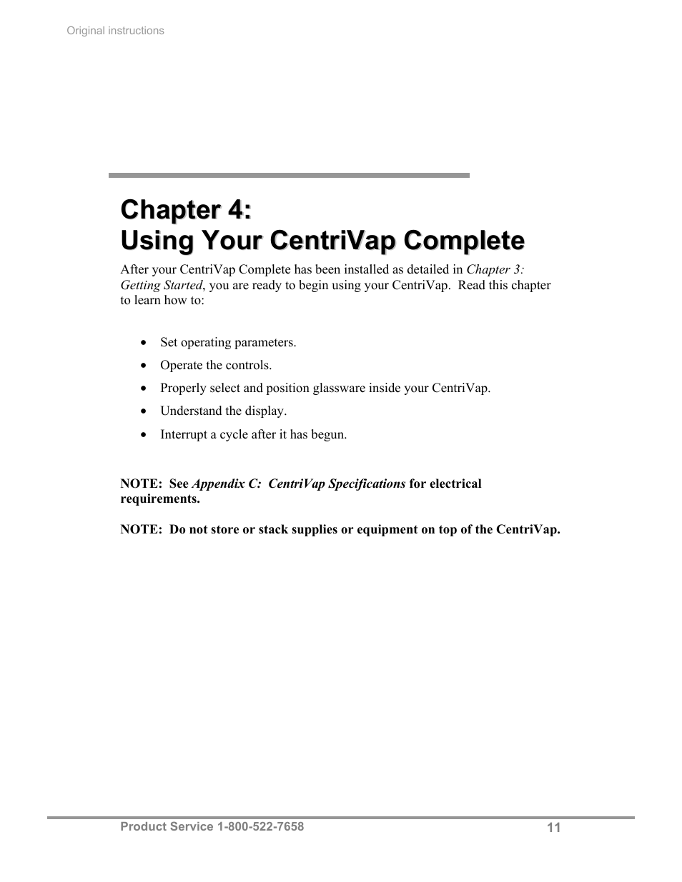 Labconco CentriVap Complete Vacuum Concentrator 73150 Series User Manual | Page 15 / 38