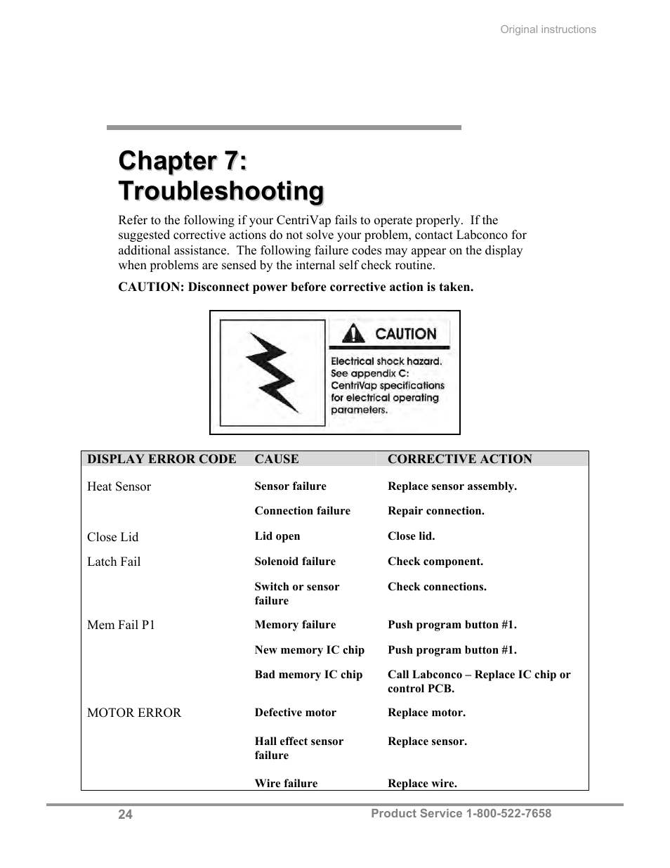 Labconco CentriVap Complete Vacuum Concentrator 73150 Series User Manual | Page 28 / 38