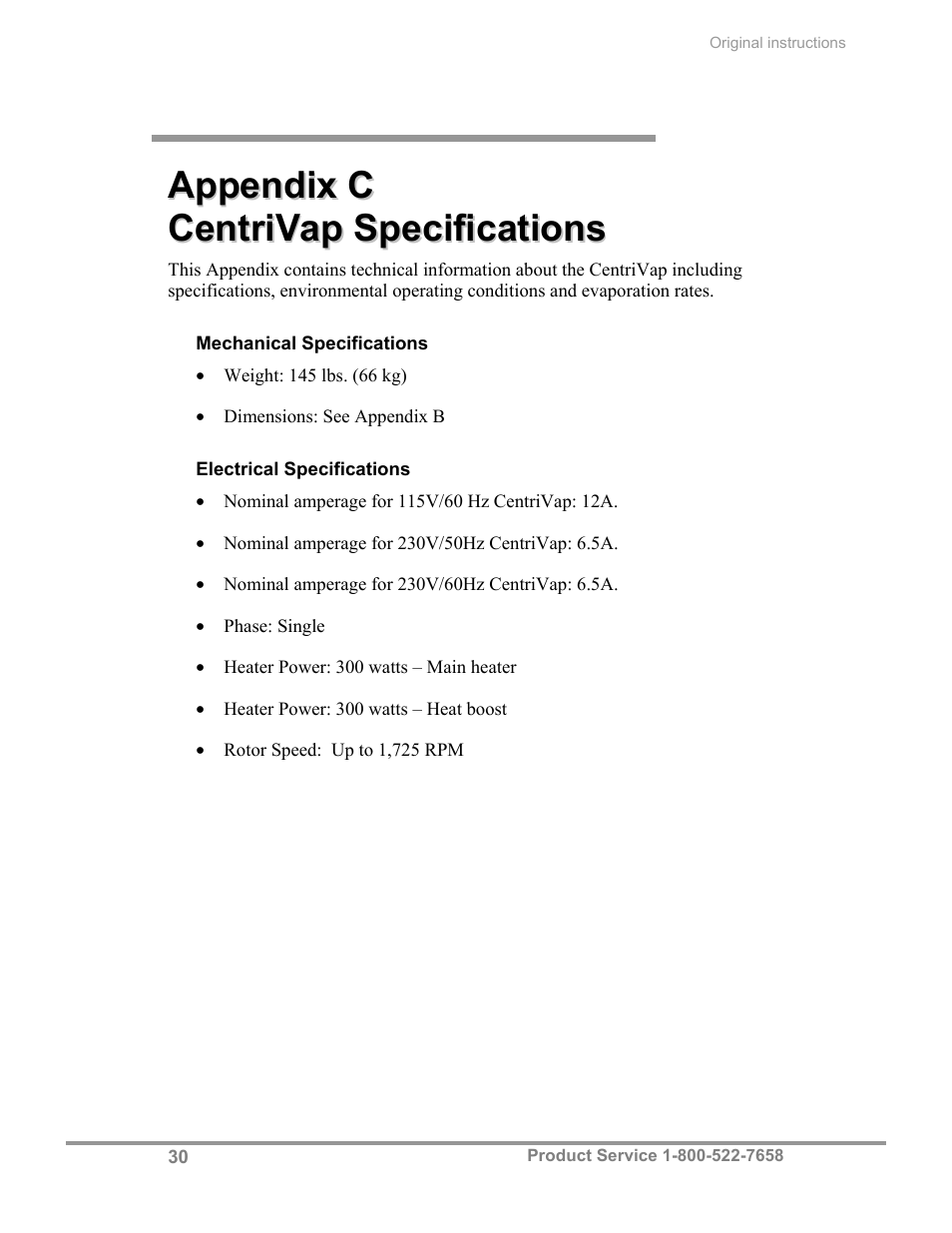 Labconco CentriVap Complete Vacuum Concentrator 73150 Series User Manual | Page 34 / 38