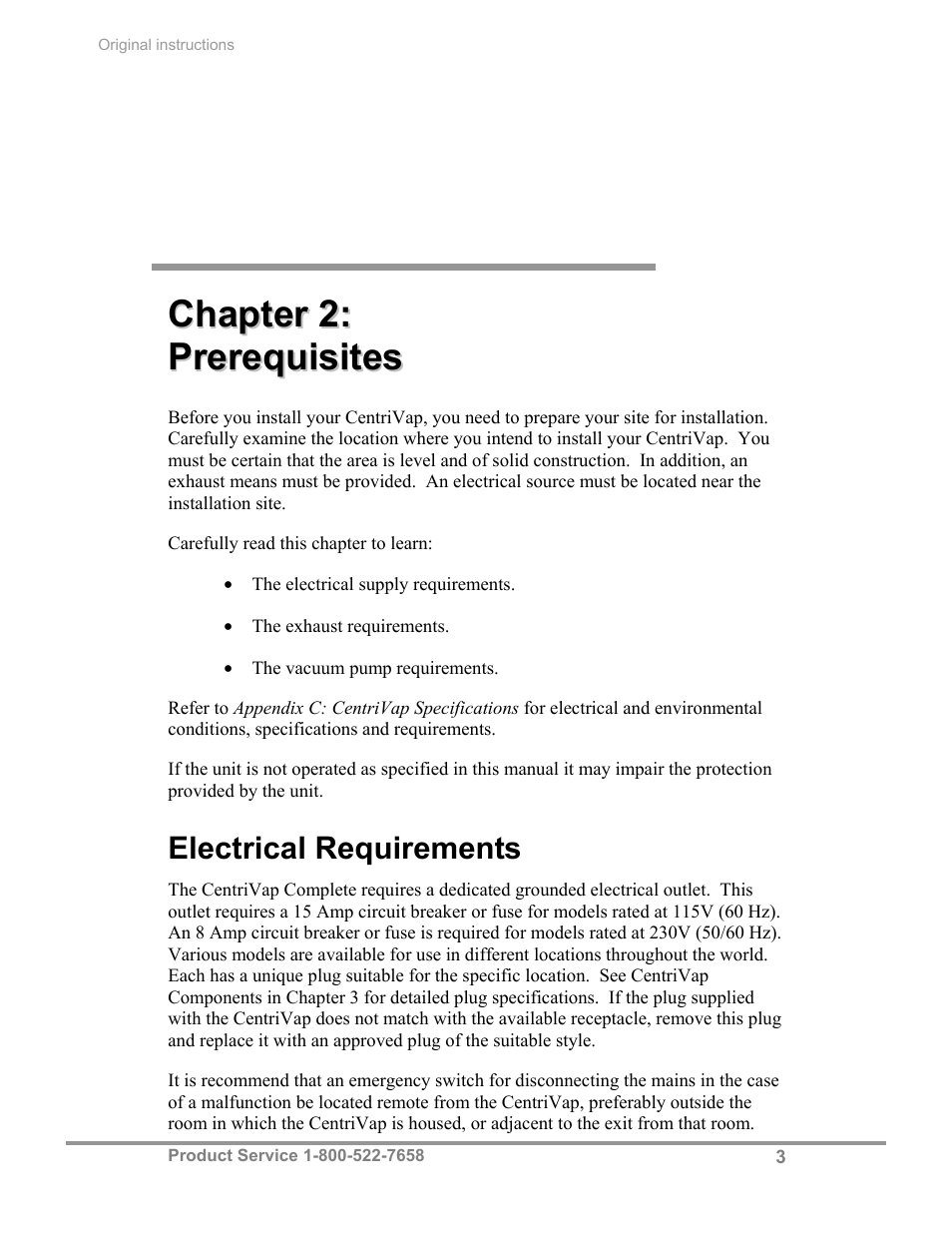 Labconco CentriVap Complete Vacuum Concentrator 73150 Series User Manual | Page 7 / 38