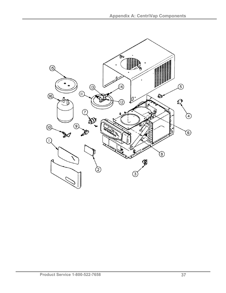 Labconco CentriVap Concentrators and Cold Traps 74750 Series User Manual | Page 41 / 53