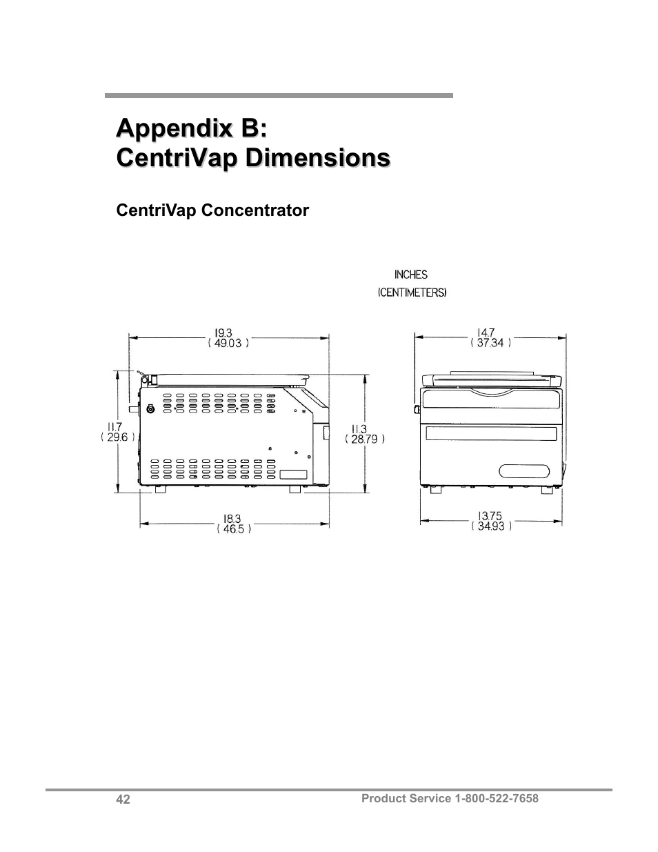 Labconco CentriVap Concentrators and Cold Traps 74750 Series User Manual | Page 46 / 53