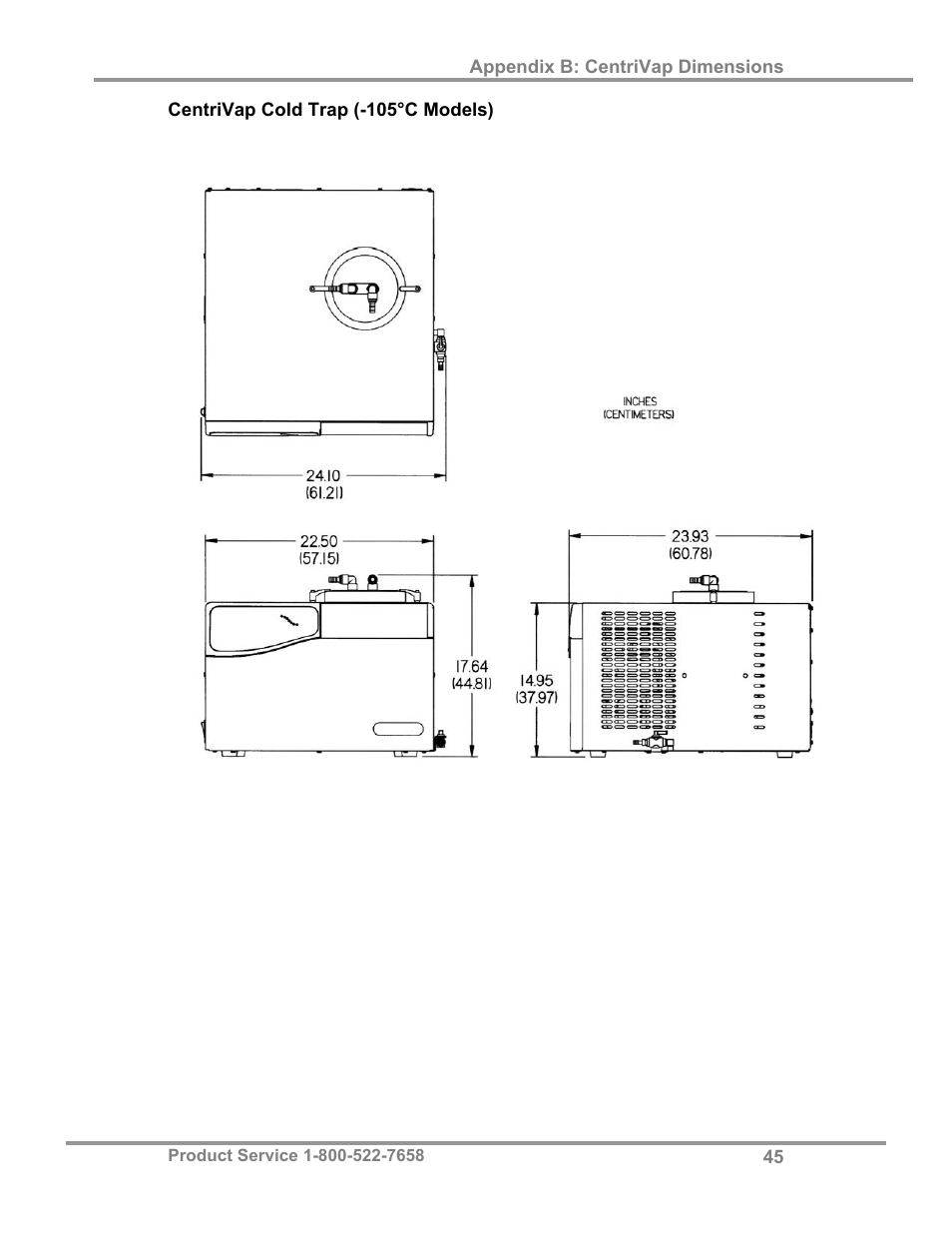 Labconco CentriVap Concentrators and Cold Traps 74750 Series User Manual | Page 49 / 53