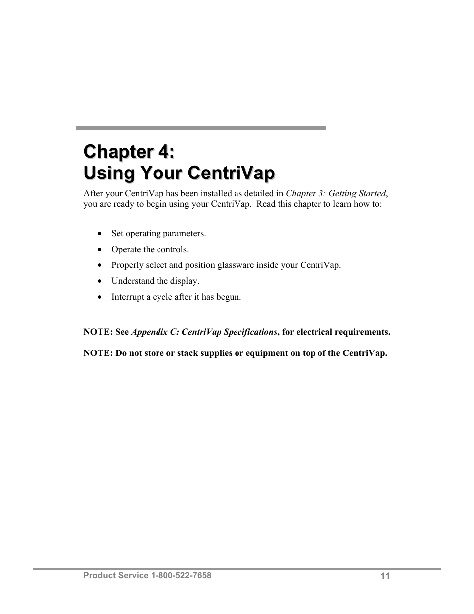 Labconco CentriVa DNA Systems 7970037 User Manual | Page 15 / 36