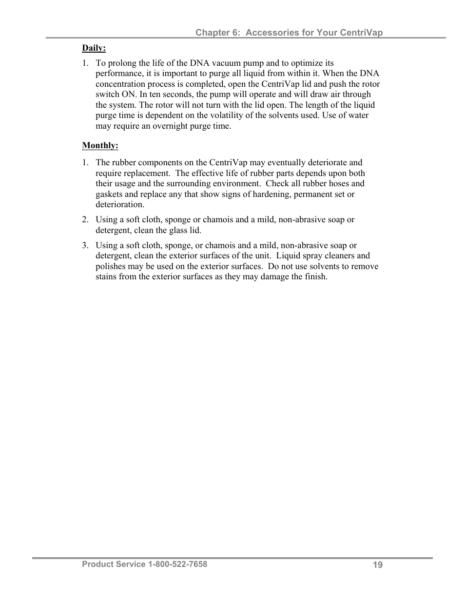 Labconco CentriVa DNA Systems 7970037 User Manual | Page 23 / 36