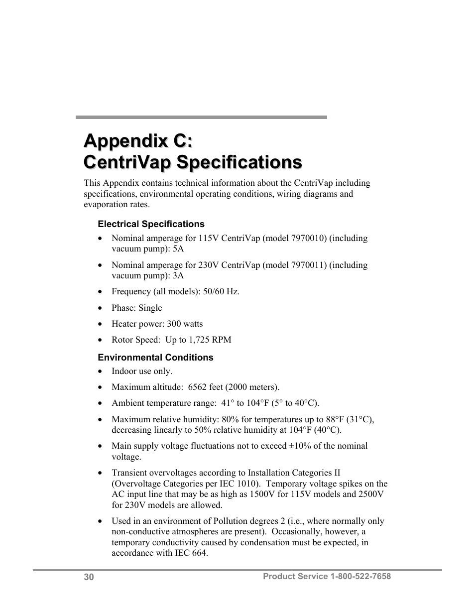 Labconco CentriVa DNA Systems 7970037 User Manual | Page 34 / 36