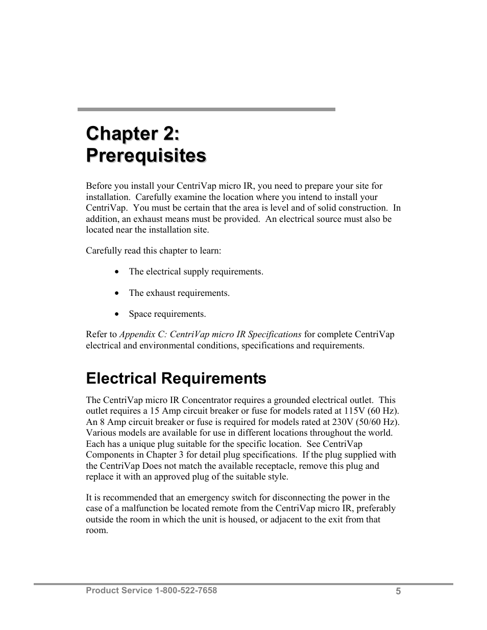 Labconco CentriVap micro IR Vacuum Concentrators 77010 Series User Manual | Page 9 / 30