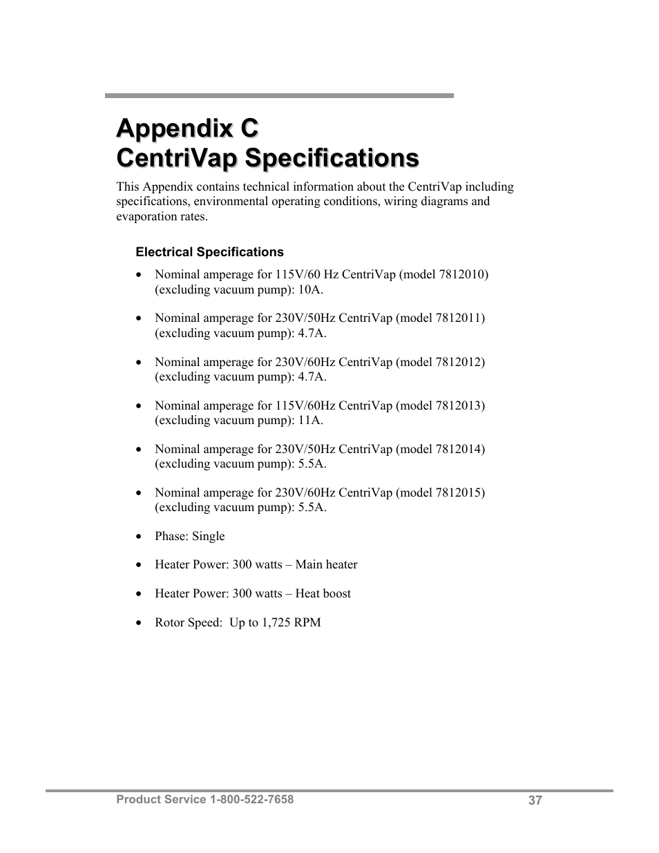 Labconco CentriVap Mobile Systems 7812014 User Manual | Page 41 / 47