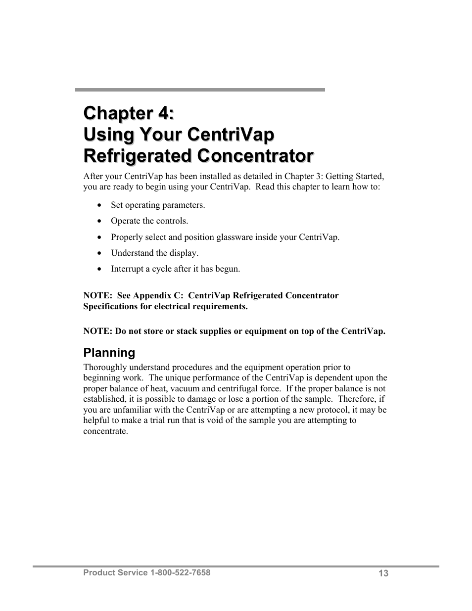 Labconco Refrigerated CentriVap Centrifugal Concentrators 7310041 User Manual | Page 17 / 38