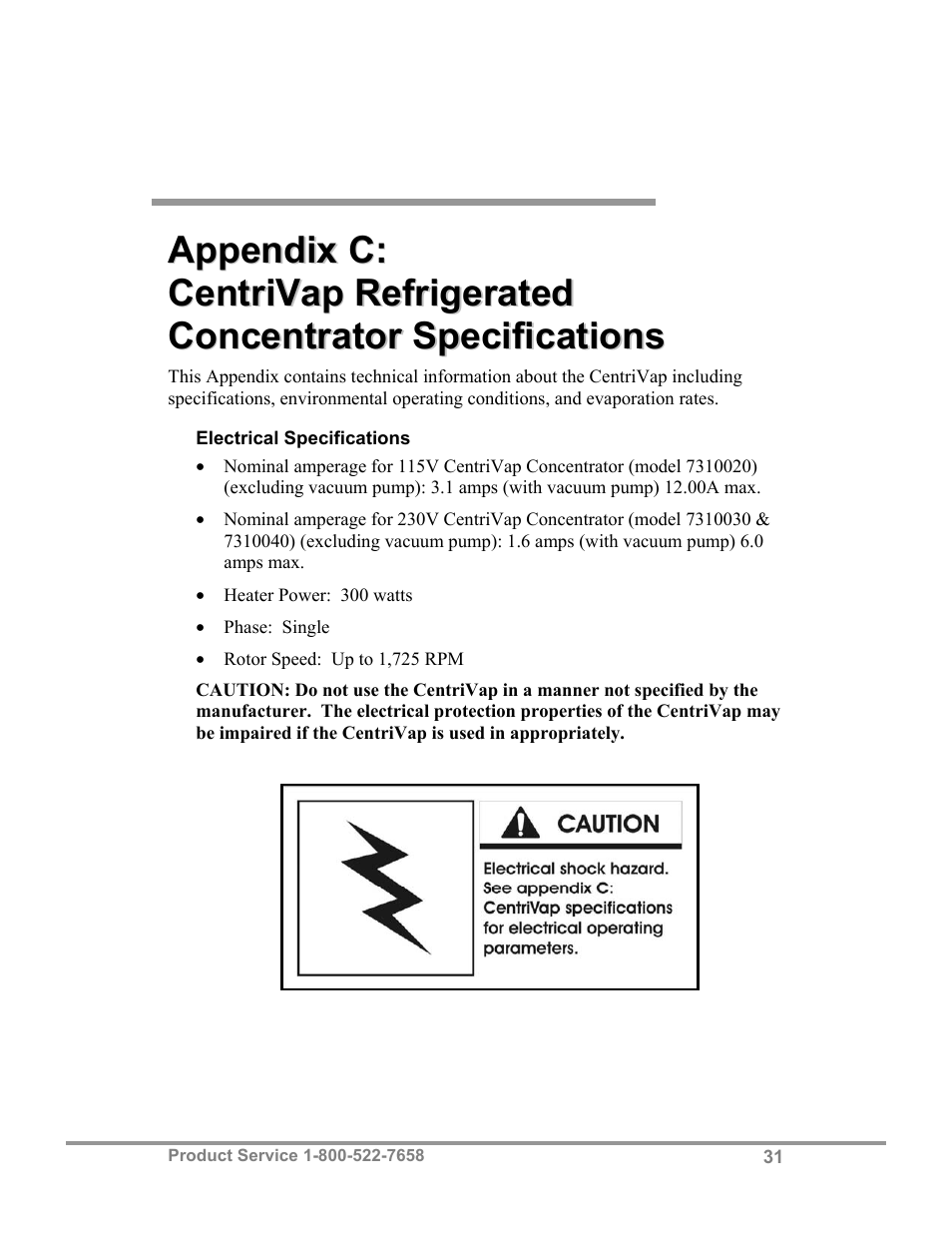 Labconco Refrigerated CentriVap Centrifugal Concentrators 7310041 User Manual | Page 35 / 38