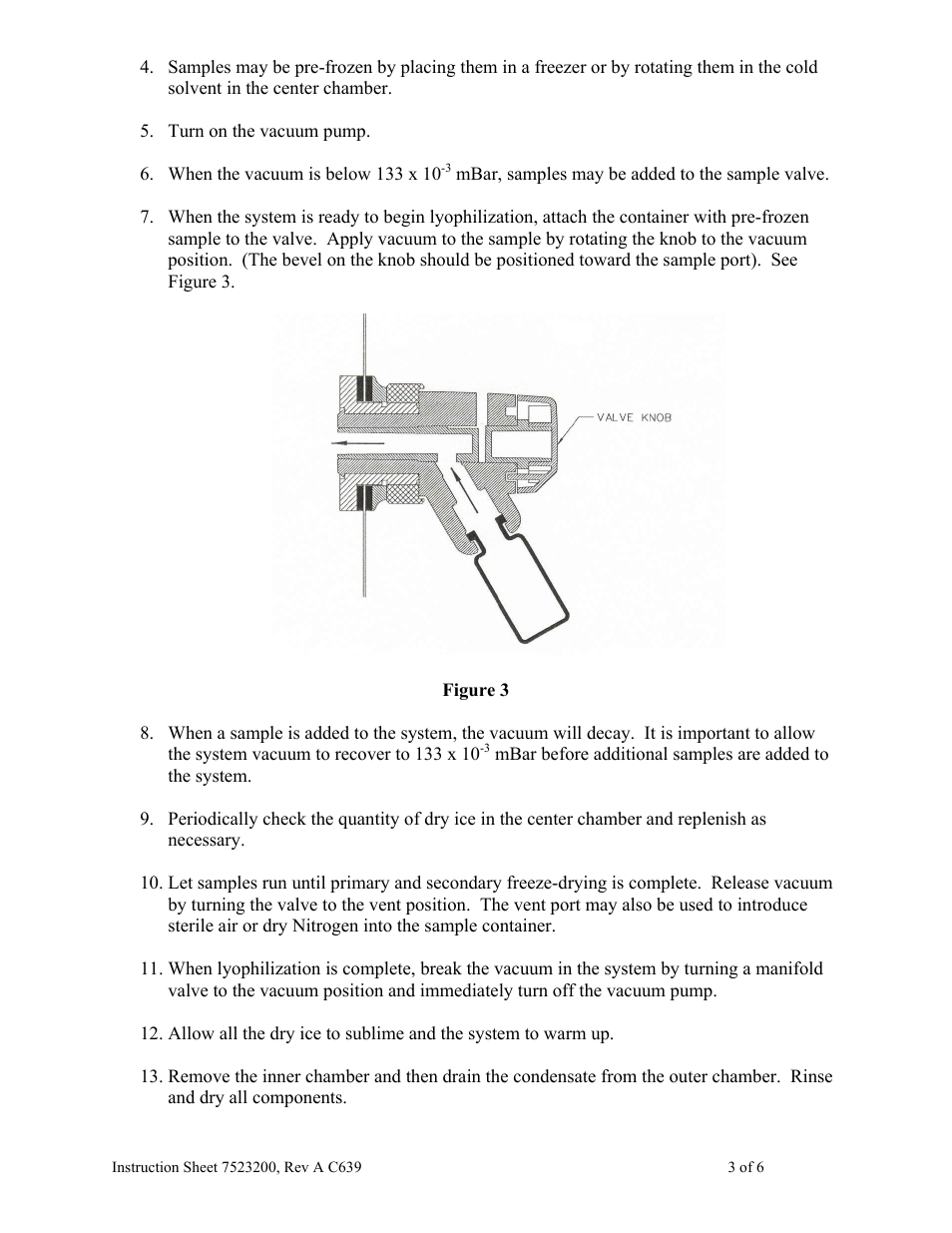Labconco Dry Ice Benchtop Freeze Dry System 7522700 User Manual | Page 3 / 6