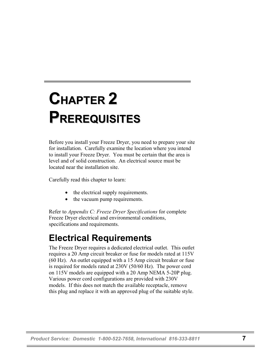 Labconco FreeZone 1 Liter Benchtop Freeze Dry Systems 7740071 User Manual | Page 11 / 51