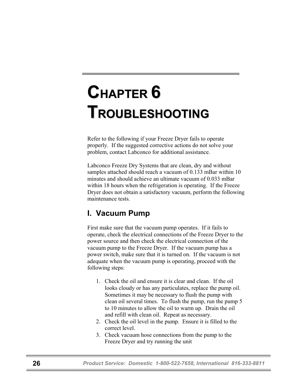 Labconco FreeZone 1 Liter Benchtop Freeze Dry Systems 7740071 User Manual | Page 30 / 51