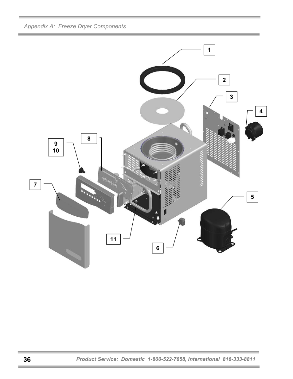 Labconco FreeZone 1 Liter Benchtop Freeze Dry Systems 7740071 User Manual | Page 40 / 51