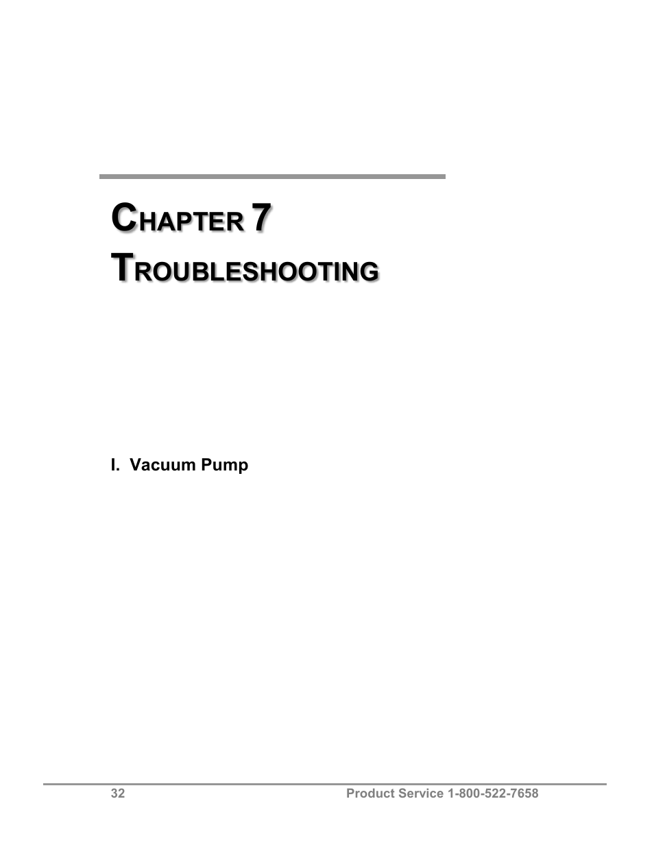 Hapter, Roubleshooting | Labconco FreeZone 2.5 Liter Freeze Dry Systems 76705 Series User Manual | Page 36 / 64