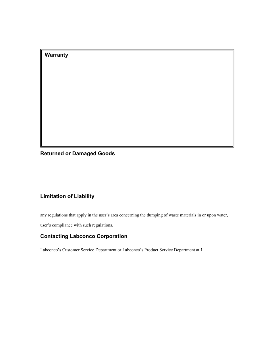 Labconco FreeZone 4.5 Liter Freeze Dry Systems 77510 Series User Manual | Page 2 / 56