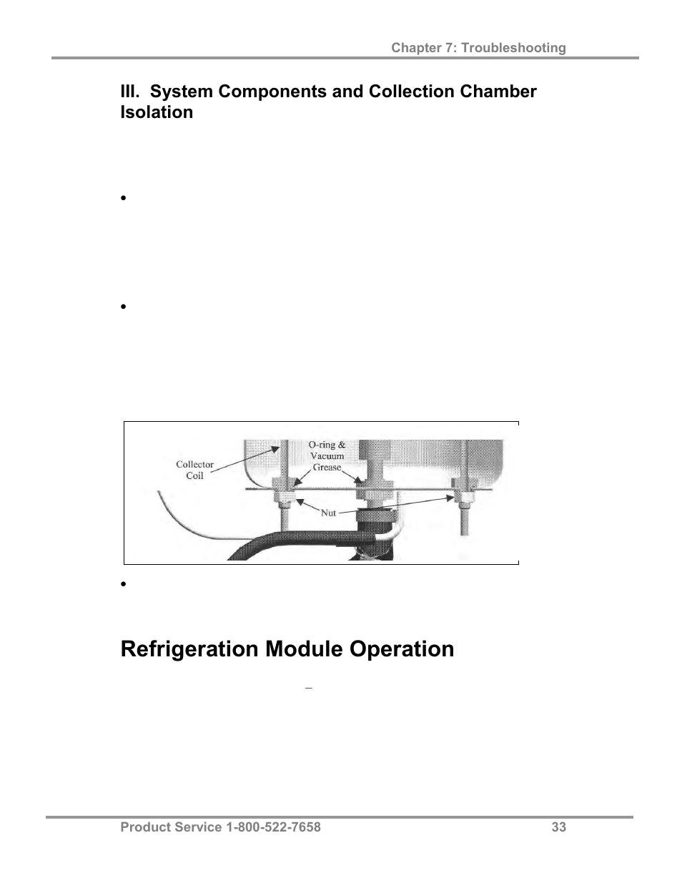 Refrigeration module operation | Labconco FreeZone 4.5 Liter Freeze Dry Systems 77510 Series User Manual | Page 37 / 56