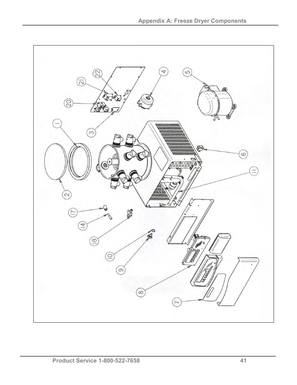 Labconco FreeZone 4.5 Liter Freeze Dry Systems 77510 Series User Manual | Page 45 / 56