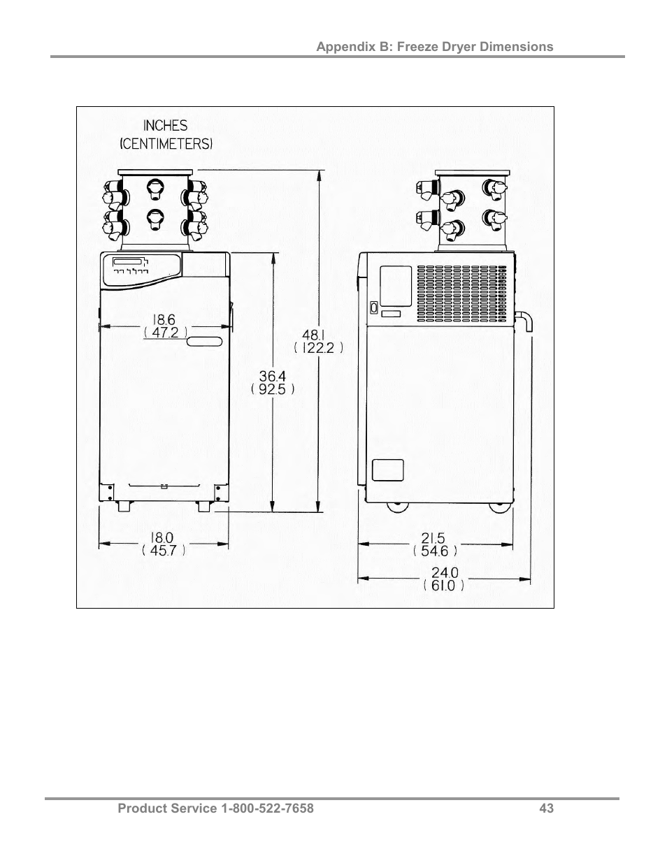 Labconco FreeZone 4.5 Liter Freeze Dry Systems 77510 Series User Manual | Page 47 / 56