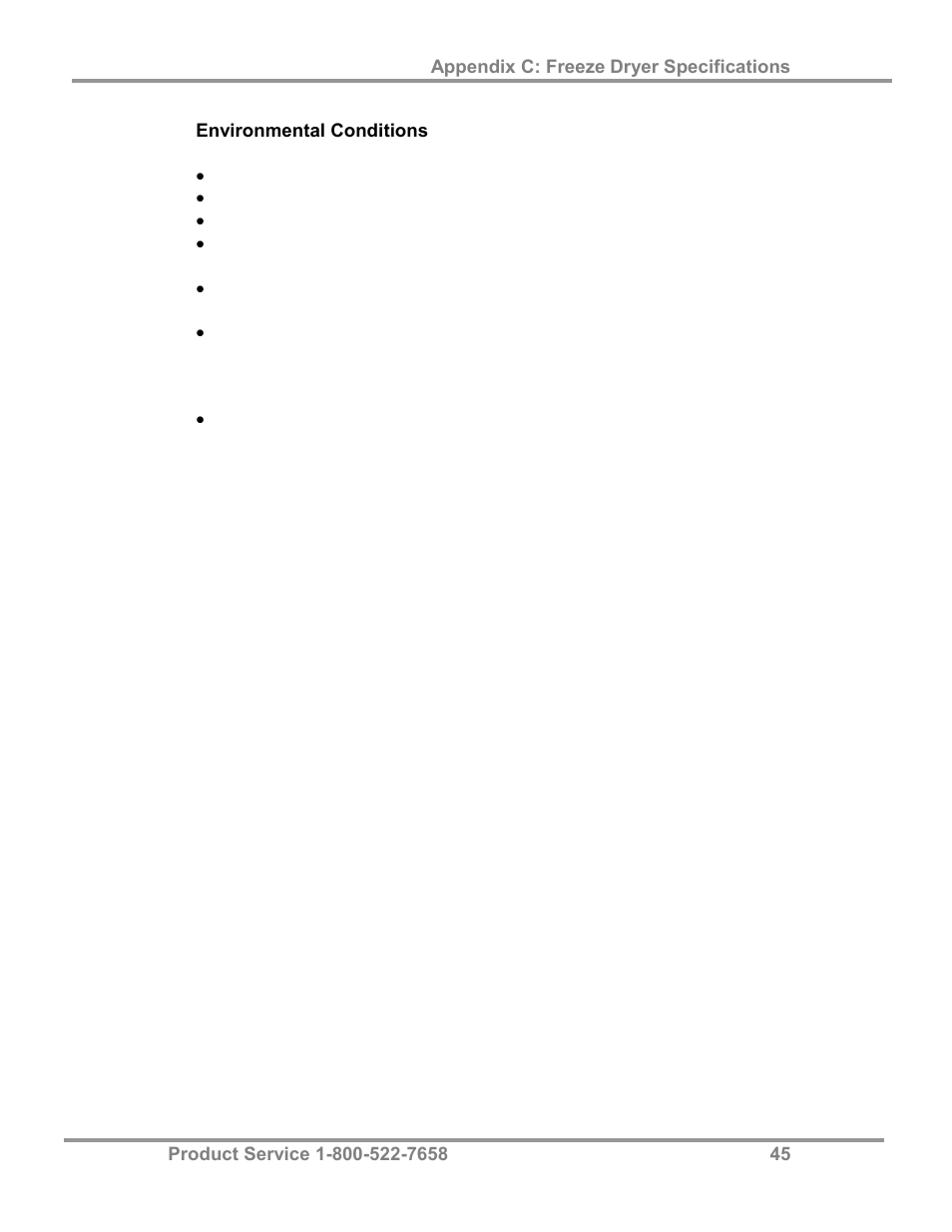 Labconco FreeZone 4.5 Liter Freeze Dry Systems 77510 Series User Manual | Page 49 / 56