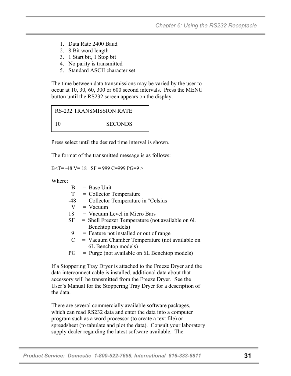 Labconco FreeZone 6 Liter Benchtop Freeze Dry Systems 77520 Series User Manual | Page 35 / 66