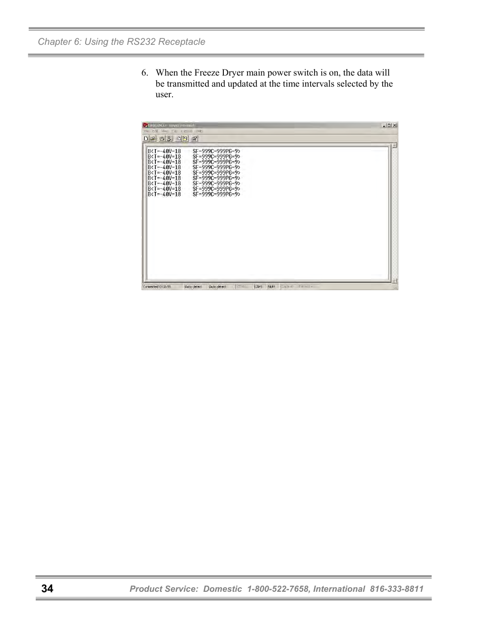 Labconco FreeZone 6 Liter Benchtop Freeze Dry Systems 77520 Series User Manual | Page 38 / 66