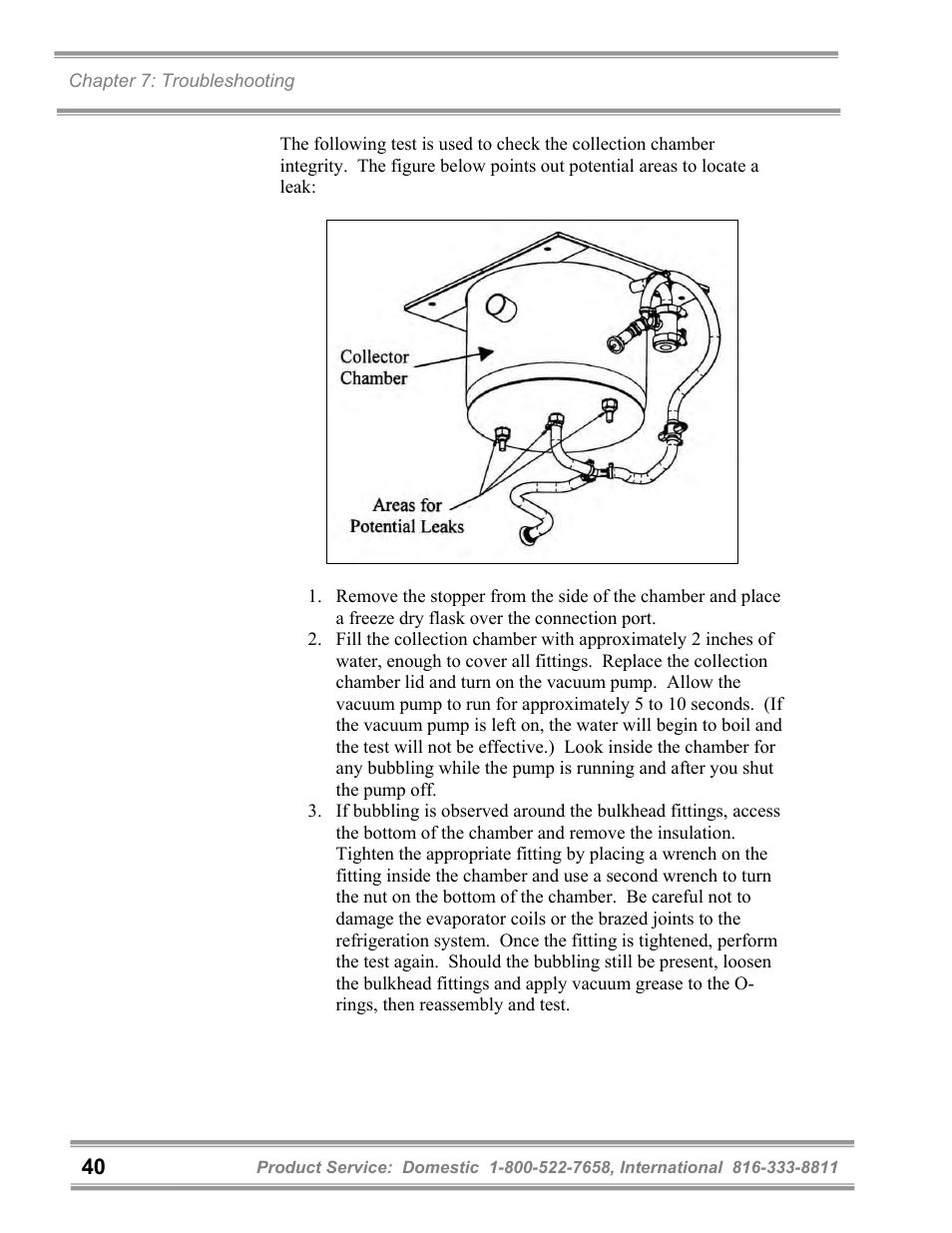 Labconco FreeZone 6 Liter Benchtop Freeze Dry Systems 77520 Series User Manual | Page 44 / 66
