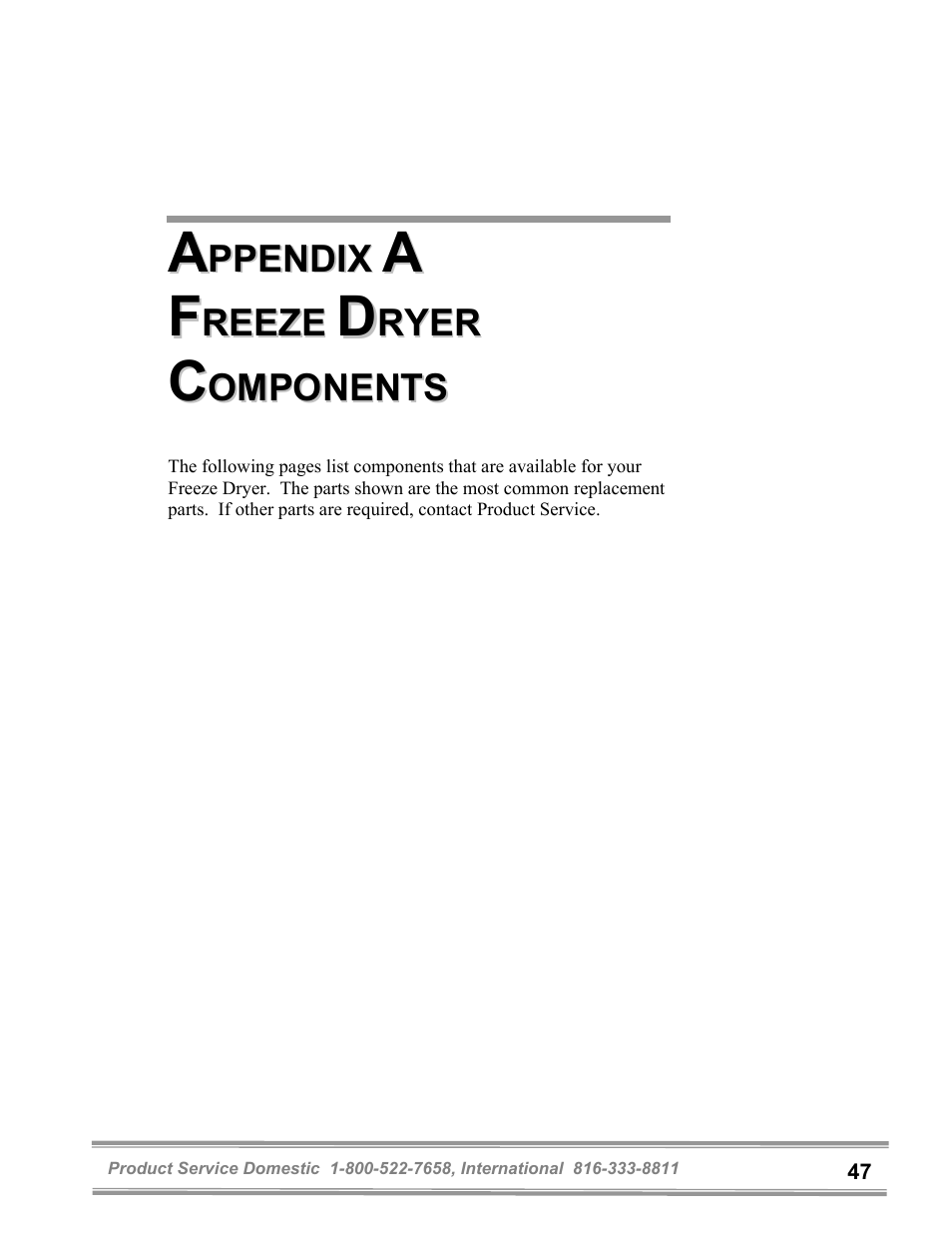 Labconco FreeZone 6 Liter Benchtop Freeze Dry Systems 77520 Series User Manual | Page 51 / 66