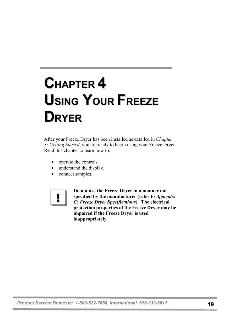 Labconco FreeZone and FreeZone Plus 6, 12 and 18 Liter Freeze Dry Systems 79600 Series User Manual | Page 23 / 79