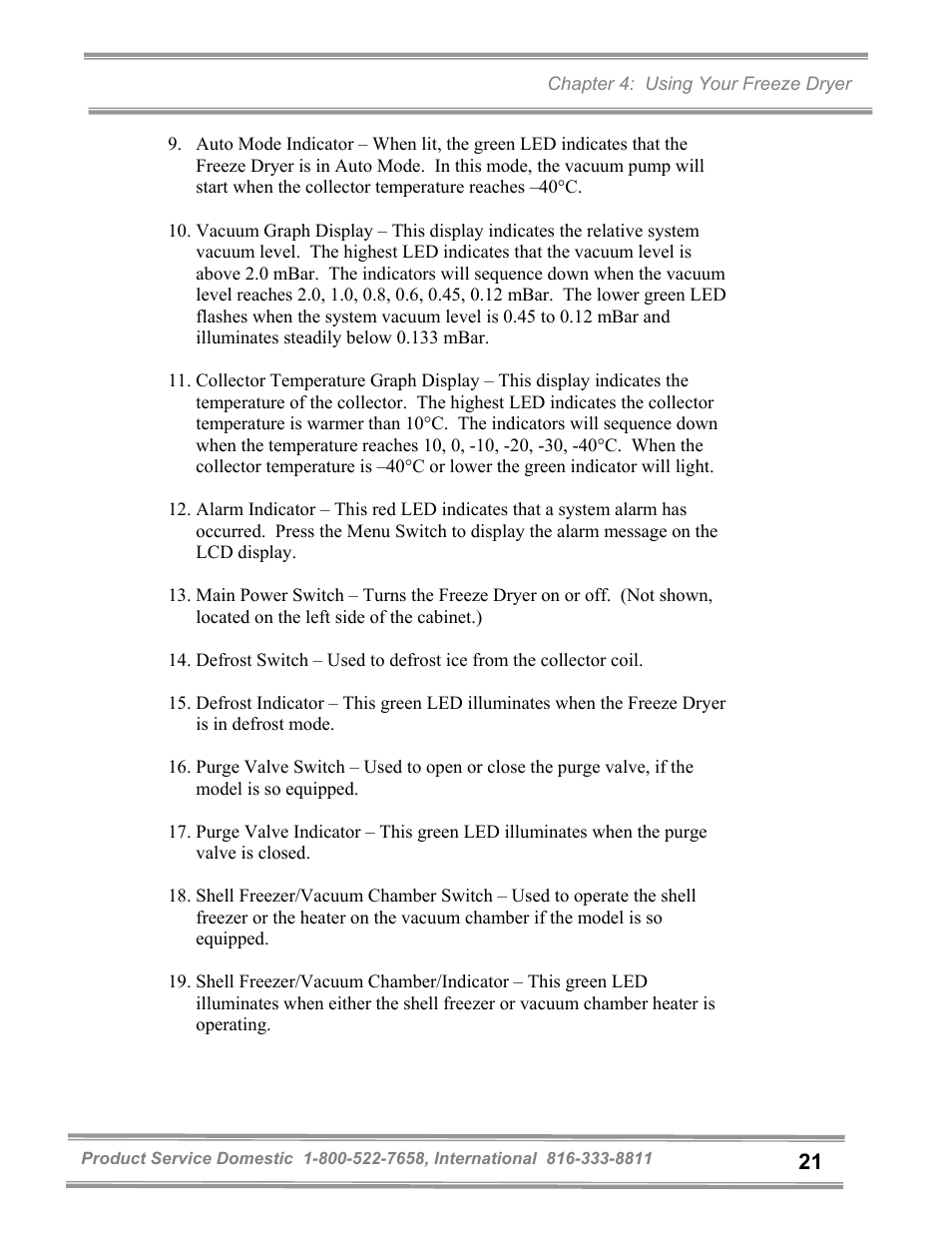 Labconco FreeZone and FreeZone Plus 6, 12 and 18 Liter Freeze Dry Systems 79600 Series User Manual | Page 25 / 79