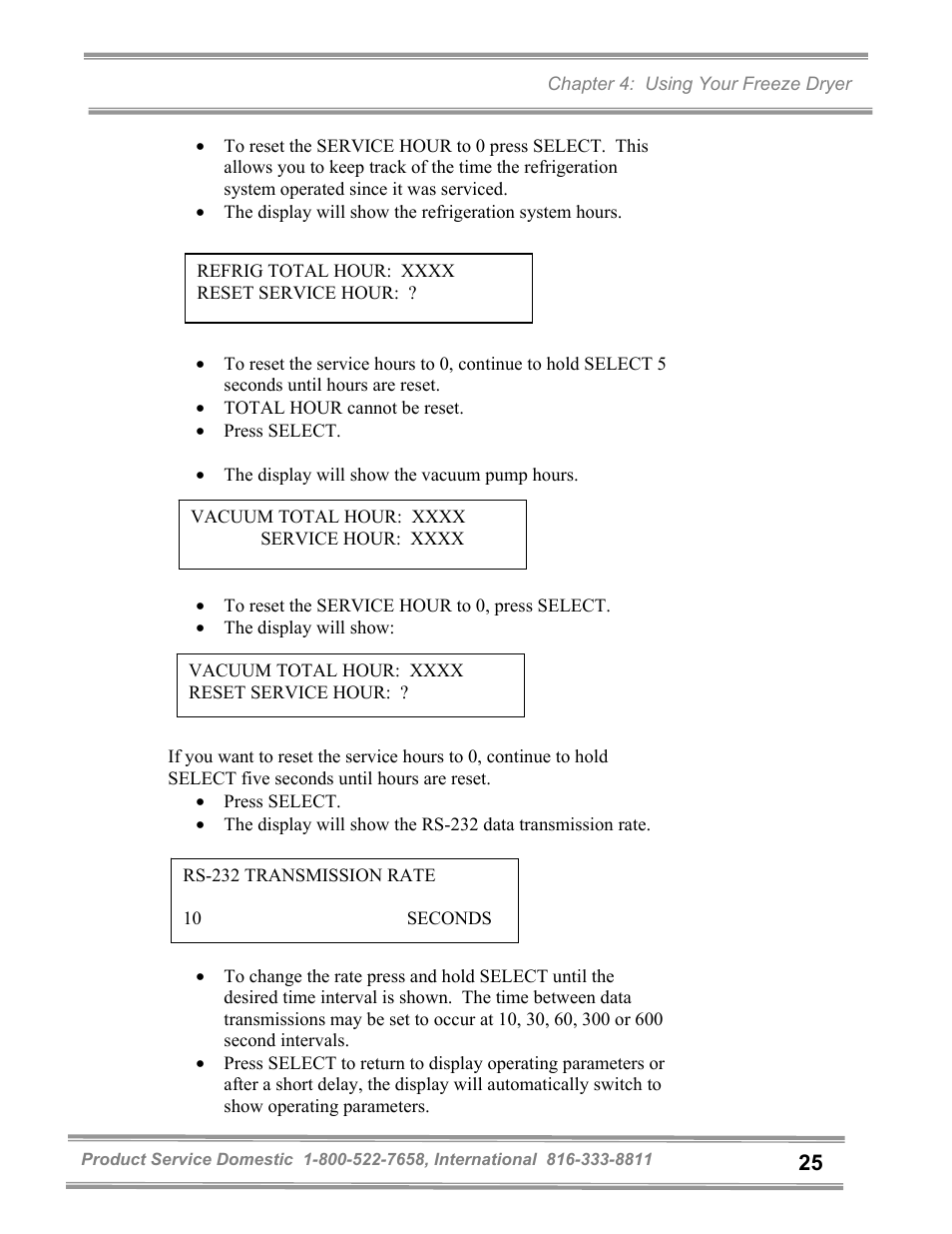 Labconco FreeZone and FreeZone Plus 6, 12 and 18 Liter Freeze Dry Systems 79600 Series User Manual | Page 29 / 79