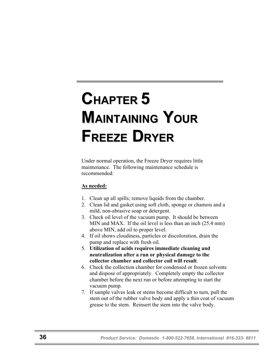 Labconco FreeZone and FreeZone Plus 6, 12 and 18 Liter Freeze Dry Systems 79600 Series User Manual | Page 40 / 79