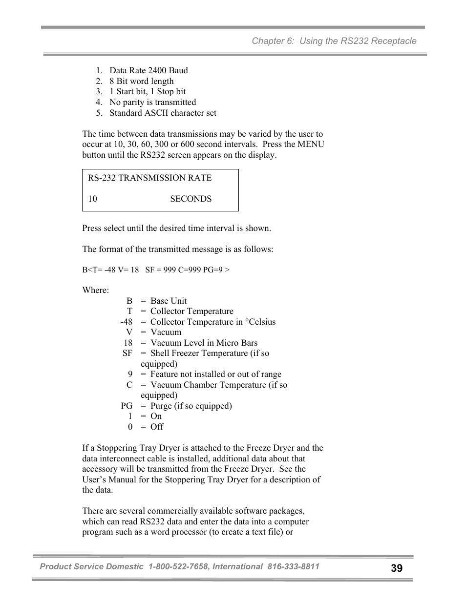 Labconco FreeZone and FreeZone Plus 6, 12 and 18 Liter Freeze Dry Systems 79600 Series User Manual | Page 43 / 79