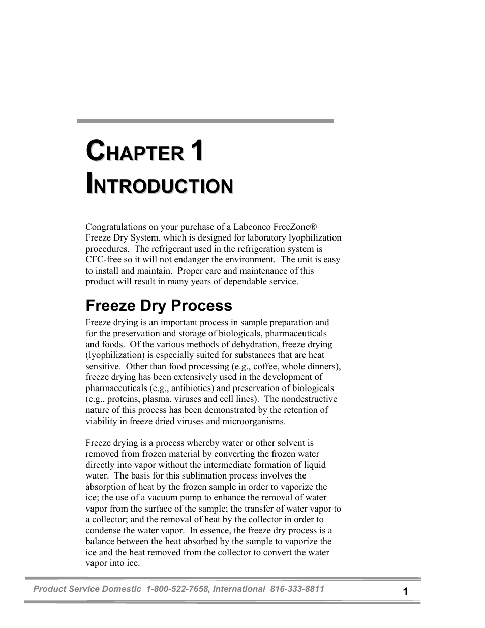 Labconco FreeZone and FreeZone Plus 6, 12 and 18 Liter Freeze Dry Systems 79600 Series User Manual | Page 5 / 79