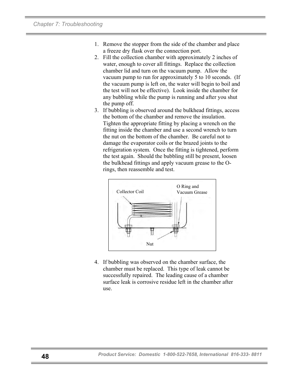 Labconco FreeZone and FreeZone Plus 6, 12 and 18 Liter Freeze Dry Systems 79600 Series User Manual | Page 52 / 79