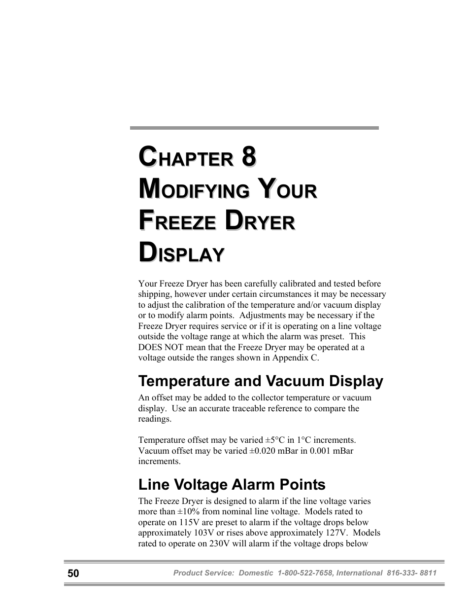 Labconco FreeZone and FreeZone Plus 6, 12 and 18 Liter Freeze Dry Systems 79600 Series User Manual | Page 54 / 79
