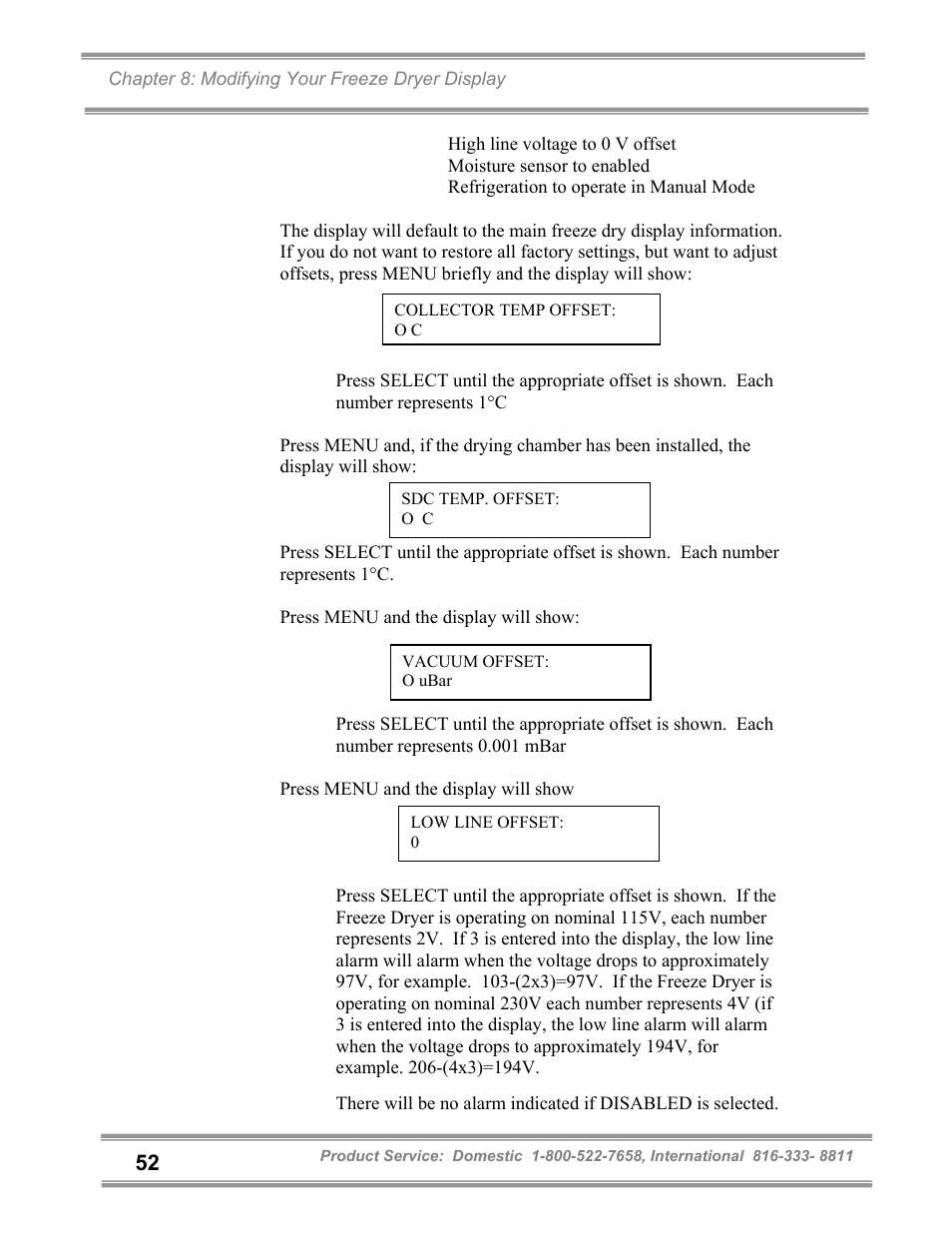 Labconco FreeZone and FreeZone Plus 6, 12 and 18 Liter Freeze Dry Systems 79600 Series User Manual | Page 56 / 79
